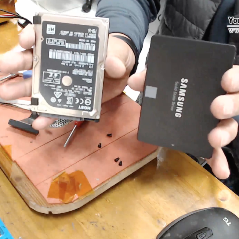 맥미니 2014 SSD 업그레이드 작업과정  [애플즈]